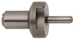 Gibraltar - 0.4209" Nose Diam, 1/2" Nose Length, 7/8" Collar Diam, Slip Fit Round Straight Locating Pin - Low Carbon Steel, 1/2" Tail Diam, 1-1/2" OAL, +0.0000" Tolerance - Americas Industrial Supply