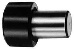 Gibraltar - 1.969" OAL, 3/4" Head Height, 1-1/2" OD, 52100 Steel, Unground, Press Fit Rest Button - Black Oxide Coating, 1.001" Pin Diam - Americas Industrial Supply