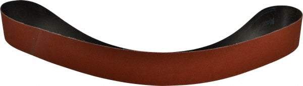 3M - 2" Wide x 48" OAL, 80 Grit, Ceramic Abrasive Belt - Ceramic, Medium, Coated, YF Weighted Cloth Backing, Wet/Dry, Series 777F - Americas Industrial Supply