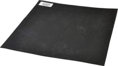 Made in USA - 12" Long, 12" Wide, 1/16" Thick, Neoprene Rubber Foam Sheet - 35 to 45 Durometer, Black, -20 to 180°F, 1,000 psi Tensile Strength, Adhesive Backing, Stock Length - Americas Industrial Supply