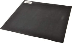 Made in USA - 12" Long, 12" Wide, 0.093" Thick, Neoprene Rubber Foam Sheet - 35 to 45 Durometer, Black, -20 to 180°F, 1,000 psi Tensile Strength, Adhesive Backing, Stock Length - Americas Industrial Supply
