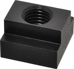 Jergens - 3/4-10 Blind Tapped T Slot Nut - 7/8" Slot Width, 1-1/2 x 9/16" Base Width x Height, 1-1/2 x 1" OAL x Height - Americas Industrial Supply