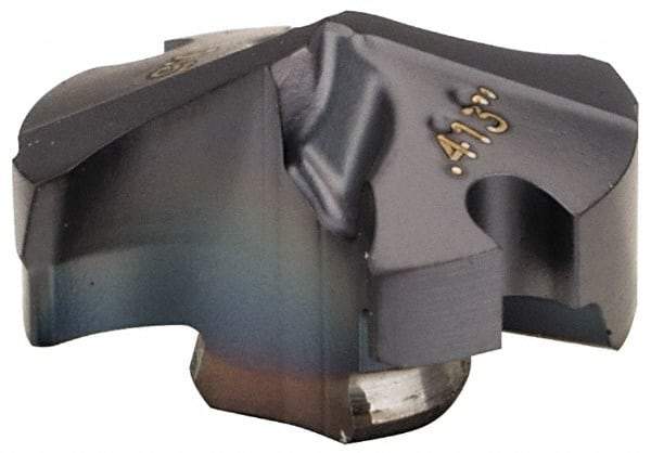 Iscar - Series IDI-SG, 0.413" Diam Grade IC908 140° Replaceable Drill Tip - Carbide, TiAlN Finish - Americas Industrial Supply