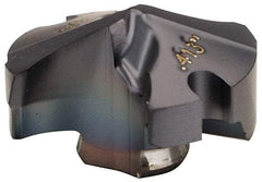Iscar - Series IDI-SG, 0.413" Diam Grade IC908 140° Replaceable Drill Tip - Carbide, TiAlN Finish - Americas Industrial Supply