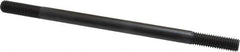 Jergens - 1/2-13 9" OAL Equal Double Threaded Stud - Alloy Steel, Black Oxide Finish, 1-1/2" Equal Thread Length - Americas Industrial Supply
