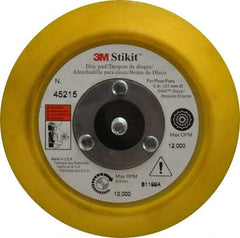3M - 5" Diam Adhesive/PSA Disc Backing Pad - Medium Density, 10,000 RPM - Americas Industrial Supply