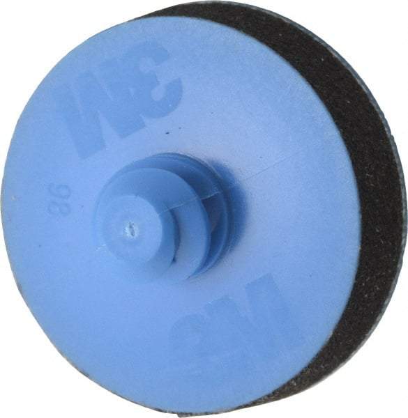 3M - 1-1/4" Diam Quick-Change Disc Backing Pad - Medium Density, 10,000 RPM, Roloc Compatible - Americas Industrial Supply