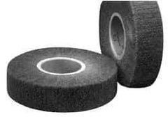 3M - 8" Diam Aluminum Oxide Finishing Flap Wheel - 3" Hole, 2" Wide, Density 7, Nonwoven, Fine Grade, 3,200 Max RPM - Americas Industrial Supply