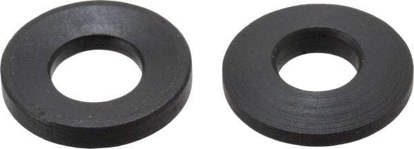 Jergens - 1/4" Bolt, Black Oxide, Steel, Spherical Washer Assembly - 19/64" Female, 17/64" Male Inside x 5/8" OD, 3/16" Thick, 1" Radius - Americas Industrial Supply