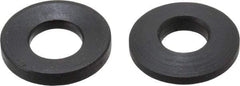 Jergens - 1/4" Bolt, Black Oxide, Steel, Spherical Washer Assembly - 19/64" Female, 17/64" Male Inside x 5/8" OD, 3/16" Thick, 1" Radius - Americas Industrial Supply