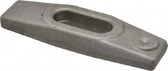 Jergens - 5/8" Stud, 1-3/8" Travel, 6" OAL x 1-3/4" Overall Width x 7/8" Overall Height, Heel Clamp - Grade C-1030/C-1035 Forged Steel, 1-3/8" Long x 11/16" Wide Slot, 2-5/16" Length x 1-1/4" Width x 9/16" Tapered Height - Americas Industrial Supply
