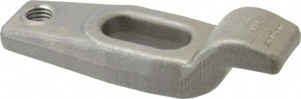 Jergens - 6" OAL x 1-3/4" Overall Width x 1-9/16" Overall Height, Gooseneck Clamp - Grade C-1030/C-1035 Forged Steel, 7/16" Nose Height x 1-1/4" Nose Width, 1" Slot Len x 11/16" Slot Width, 1-1/8" Neck Len - Americas Industrial Supply