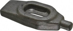 Jergens - 5/8" Stud, 11/16" Travel, Finger Clamp - 4" Long x 3/4" High x 1-5/8" Wide, Grade C-1030/C-1035 Forged Steel, 1/2" Diam - Americas Industrial Supply