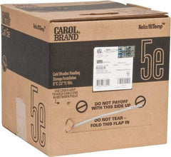 Made in USA - Cat5e, 24 AWG, 4 Wires, Unshielded Network & Ethernet Cable - Gray, Polyolefin, 1,000' OAL - Americas Industrial Supply