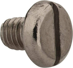 Value Collection - M4x0.70 Metric Coarse, 5mm Length Under Head Slotted Drive Machine Screw - Pan Head, Grade 18-8 & A2 Stainless Steel, Uncoated, Without Washer - Americas Industrial Supply