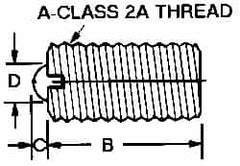 Jergens - 10-32, 0.093" Ball Diam, 33/64" Body Length, 0.025" Max Ball Reach, Threaded Ball Plunger - Steel Body, Stainless Steel Ball, 0.5 Lb Initial End Force, 1.5 Lb Final End Force, Locking Element - Americas Industrial Supply