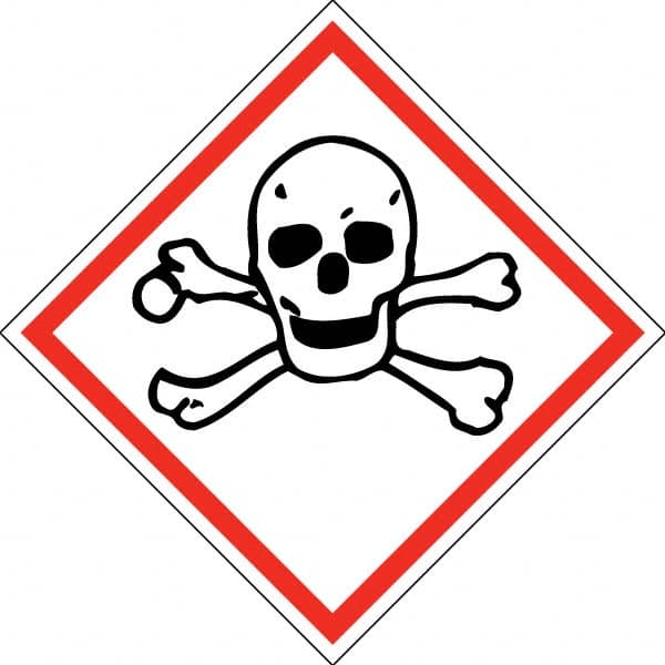 NMC - Blank GHS Shipping Labels - 4" High x 4" Wide - Americas Industrial Supply