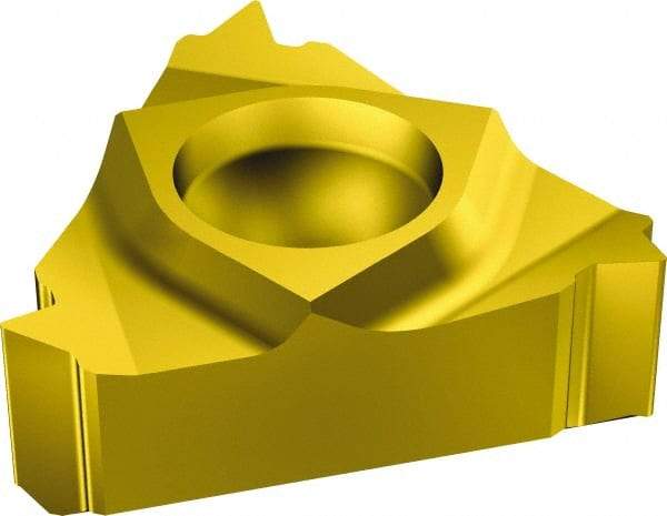 Sandvik Coromant - 166.0011 A Grade 1020, Internal Whitworth Threading Insert - 19 TPI Int Pitch, Right Hand Insert, Carbide - Americas Industrial Supply