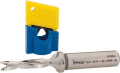 Iscar - 0.275" to 0.291" Diam, 5xD, 1.37" Max Depth, 1/2" Shank Diam, 3.73" OAL, Replaceable-Tip Drill - FCP, ICK, ICK-2M, ICM, ICP, iCP-2M Insert, 82459819 Toolholder, Series SumoCham - Americas Industrial Supply