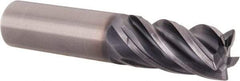 Kennametal - 18mm, 5 Flute, Solid Carbide, 0.75mm Corner Radius End Mill - 92mm OAL, 32mm LOC - Americas Industrial Supply