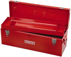 Proto - 1 Compartment 1 Tray Tool Box - 26" Wide x 9-1/2" Deep x 8-1/2" High, Steel, Red - Americas Industrial Supply