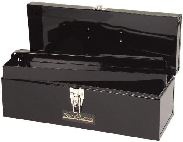 Blackhawk by Proto - 1 Tray Tool Box - 19" Wide x 7" Deep x 7" High, Steel, Black - Americas Industrial Supply