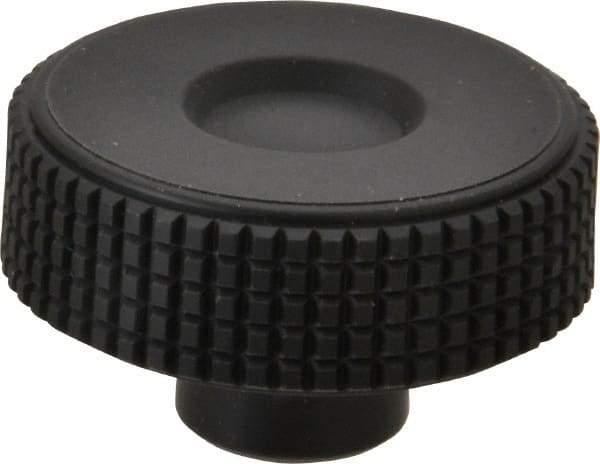 Elesa - 1.97" Head, Knurled Knob - Female Insert, Plastic - Americas Industrial Supply