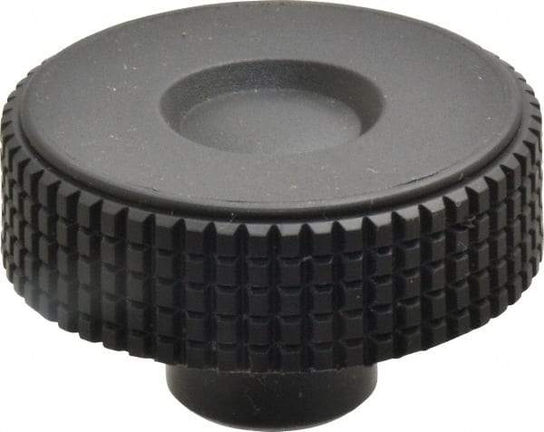 Elesa - 1.97" Head, Knurled Knob - Female Insert, Plastic - Americas Industrial Supply