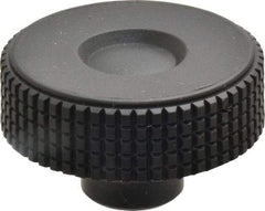 Elesa - 1.97" Head, Knurled Knob - Female Insert, Plastic - Americas Industrial Supply