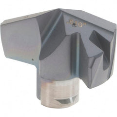 Iscar - Series ICP-2M, 0.61" Diam Grade IC908 140° Replaceable Drill Tip - Carbide, TiAlN Finish, 15 Seat Size, Through Coolant - Americas Industrial Supply