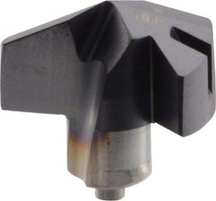 Iscar - Series ICM, 0.78" Diam Grade IC908 140° Replaceable Drill Tip - Carbide, TiAlN Finish, 19 Seat Size, Through Coolant - Americas Industrial Supply