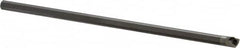 Hertel - 0.285" Min Bore Diam, 6" OAL, 1/4" Shank Diam, HBBG Indexable Boring Bar - 2-1/2" Max Bore Depth, WPGT Insert, Screw Holding Method - Americas Industrial Supply