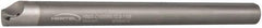 Hertel - 1.105" Min Bore Diam, 12" OAL, 1" Shank Diam, HBBS Indexable Boring Bar - 10" Max Bore Depth, TD.., TP.. Insert, Screw Holding Method - Americas Industrial Supply