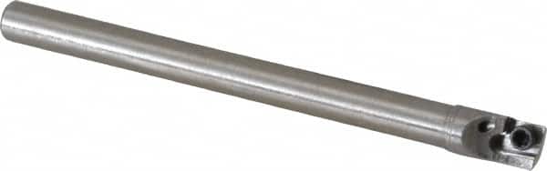 Hertel - 0.23" Min Bore Diam, 2-1/2" OAL, 3/16" Shank Diam, HBBC Indexable Boring Bar - 3/4" Max Bore Depth, CD.. Insert, Screw Holding Method - Americas Industrial Supply