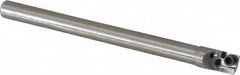 Hertel - 0.23" Min Bore Diam, 2-1/2" OAL, 3/16" Shank Diam, HBBC Indexable Boring Bar - 3/4" Max Bore Depth, CD.. Insert, Screw Holding Method - Americas Industrial Supply