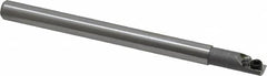 Hertel - 0.18" Min Bore Diam, 2-1/2" OAL, 3/16" Shank Diam, HBBC Indexable Boring Bar - 1/2" Max Bore Depth, CD.. Insert, Screw Holding Method - Americas Industrial Supply
