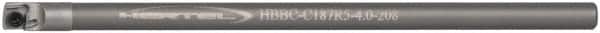 Hertel - 0.208" Min Bore Diam, 2-3/4" OAL, 1/2" Shank Diam, HBBC Indexable Boring Bar - 1/2" Max Bore Depth, CD.. Insert, Screw Holding Method - Americas Industrial Supply