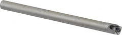 Hertel - 0.438" Min Bore Diam, 5" OAL, 3/8" Shank Diam, HBBQ Indexable Boring Bar - 1-1/2" Max Bore Depth, TPC.. Insert, Screw Holding Method - Americas Industrial Supply