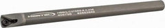 Hertel - 0.438" Min Bore Diam, 6" OAL, 3/8" Shank Diam, HBBQ Indexable Boring Bar - 3-3/4" Max Bore Depth, TPC.. Insert, Screw Holding Method - Americas Industrial Supply