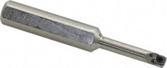 Hertel - 0.208" Min Bore Diam, 2-1/2" OAL, 3/8" Shank Diam, HBBC Indexable Boring Bar - 1" Max Bore Depth, CD.. Insert, Screw Holding Method - Americas Industrial Supply