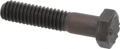 Fairlane - Serrated Tooth, 5/16-18, 1-1/2" Shank Length, 1" Thread Length, Black Oxide Finish, Hex Head, Adjustable Positioning Gripper - 3/8" Pad Diam, 1/2" Hex, 1/4" Head Height, Fine Tooth Grade - Americas Industrial Supply