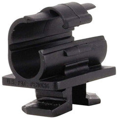 ZSI - 5/8" Tube Diam, Cushion Clamp - Black, 175 Lb Capacity, Polyamide - Americas Industrial Supply