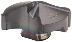 Iscar - Series IDI-SG, 17.81mm Diam Grade IC908 140° Replaceable Drill Tip - Carbide, TiAlN Finish, 17 Seat Size - Americas Industrial Supply