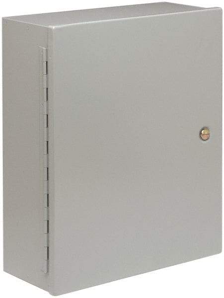 Cooper B-Line - Steel Standard Enclosure Hinge Flat Cover - NEMA 1, 12" Wide x 12" High x 6" Deep - Americas Industrial Supply