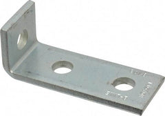 Cooper B-Line - Zinc Plated Carbon Steel 90° Strut Fitting - 1/2" Bolt, 3 Holes, Used with Cooper B Line Channel & Strut (All Sizes Except B62 & B72) - Americas Industrial Supply