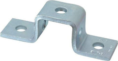 Cooper B-Line - Zinc Plated Carbon Steel Bracket Strut Fitting - 1/2" Bolt, 5 Holes, Used with Cooper B Line Channel & Strut (All Sizes Except B62 & B72) - Americas Industrial Supply