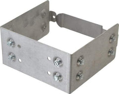 Cooper B-Line - 6 Inch Wide x 6 Inch High, Rectangular Raceway Connector Coupling - Gray, For Use with Lay In Wireways, Type 1 Screw Cover Wireway - Americas Industrial Supply