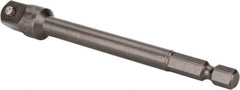 Proto - 3/8" Square Size Hex to Square Adapter - 1/4" Hex Drive, 4" OAL - Americas Industrial Supply