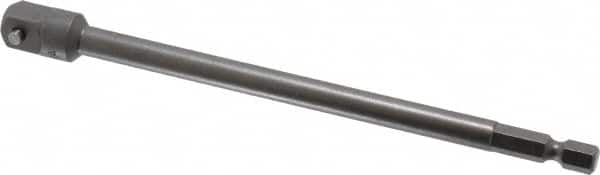 Proto - 3/8" Square Size Hex to Square Adapter - 1/4" Hex Drive, 6" OAL - Americas Industrial Supply