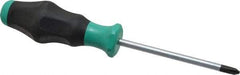 Wera - #2, 8-1/4" OAL, Standard Phillips Screwdriver - 4" Blade Length, Round Shank, Ergonomic Handle - Americas Industrial Supply